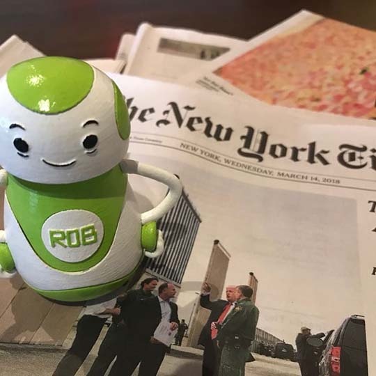 Rob Sparke - Throwing it back to yesterday’s news in New York. #whereisrobsparke