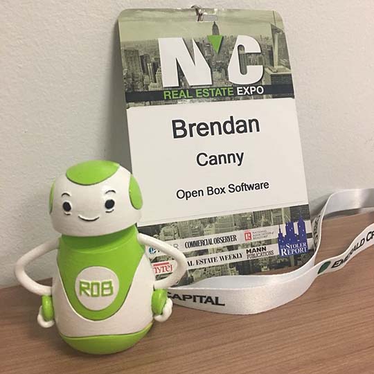 Rob Sparke - Had a great time with our MD of North America, @brencanny at the NYC Real Estate Expo. Some exciting stuff happening in the industry. Now off to the CREtech Meet Up in Boston. #whereisrobsparke