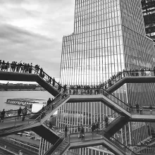 Bridge between buildings